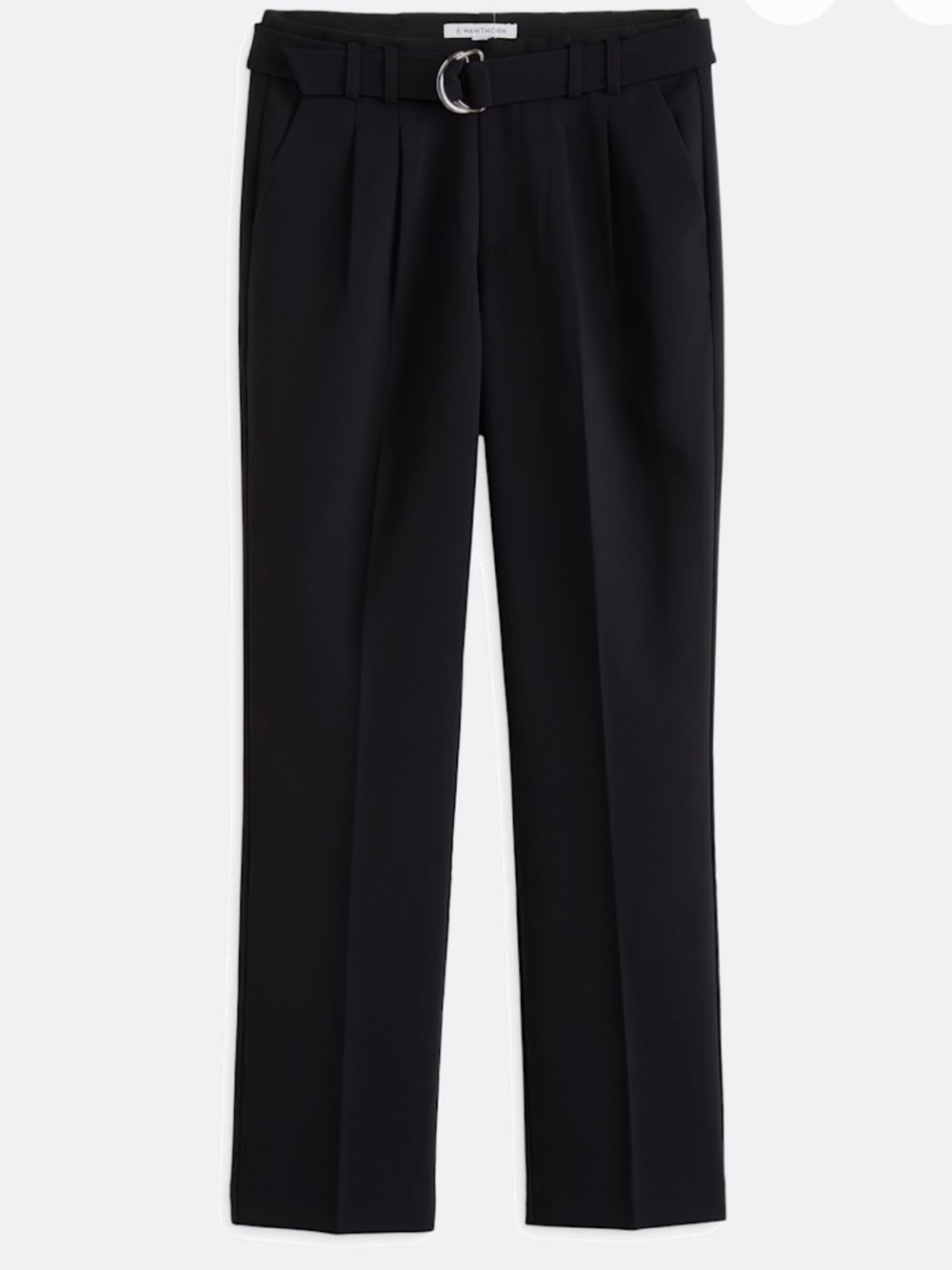 NWT 41 Hawthorn Pleated Crepe Straight Leg Dress Pants
